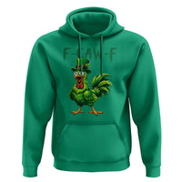 Funny St Patricks Day Lucky Chicken Hoodie F Caw F
