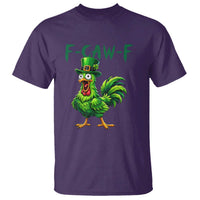 Funny St Patricks Day Lucky Chicken T Shirt F Caw F
