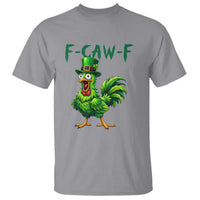 Funny St Patricks Day Lucky Chicken T Shirt F Caw F