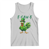 Funny St Patricks Day Lucky Chicken Tank Top F Caw F