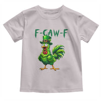 Funny St Patricks Day Lucky Chicken Toddler T Shirt F Caw F