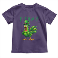 Funny St Patricks Day Lucky Chicken Toddler T Shirt F Caw F