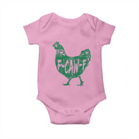 F Caw F Lucky Chicken Baby Onesie Funny St Patricks Day