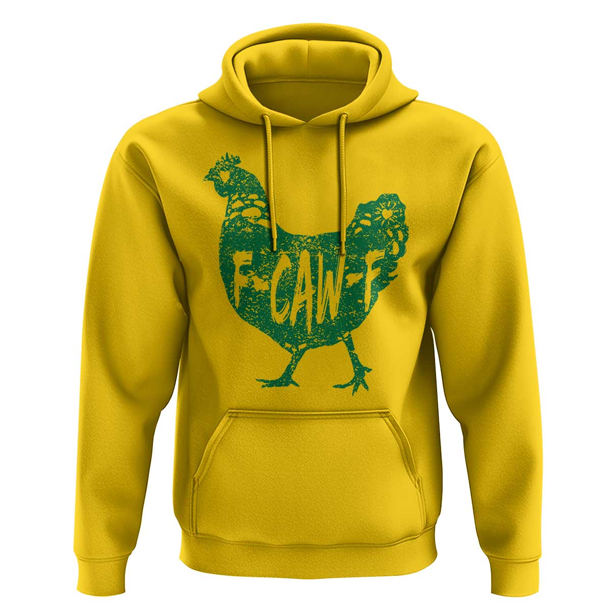 F Caw F Lucky Chicken Hoodie Funny St Patricks Day