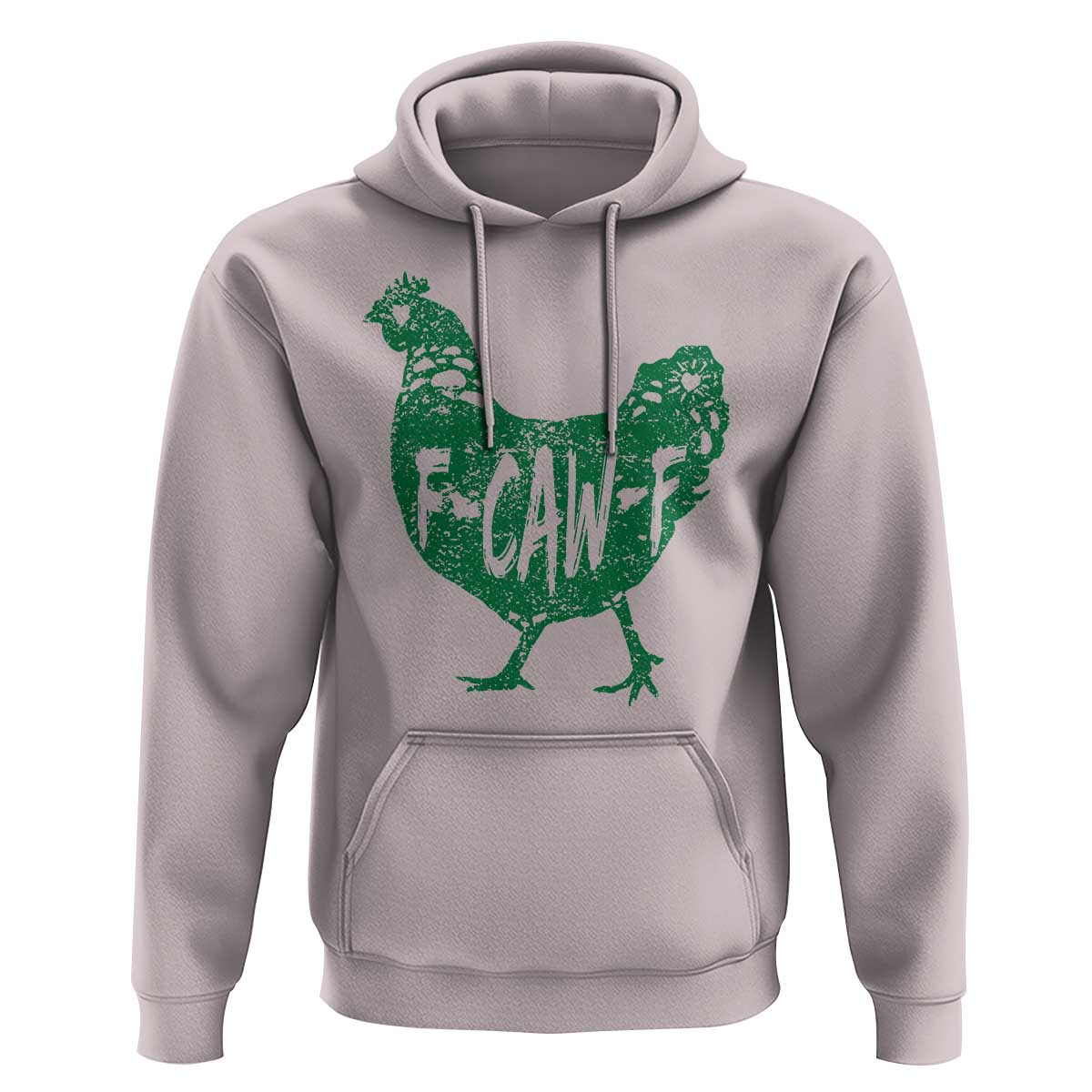 F Caw F Lucky Chicken Hoodie Funny St Patricks Day