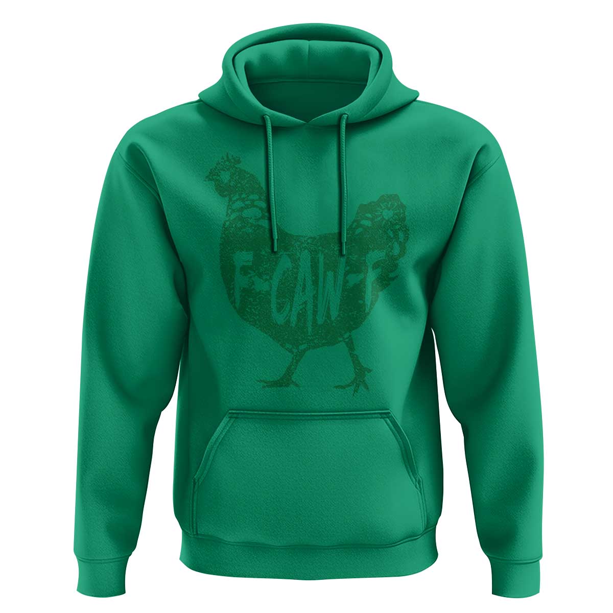 F Caw F Lucky Chicken Hoodie Funny St Patricks Day