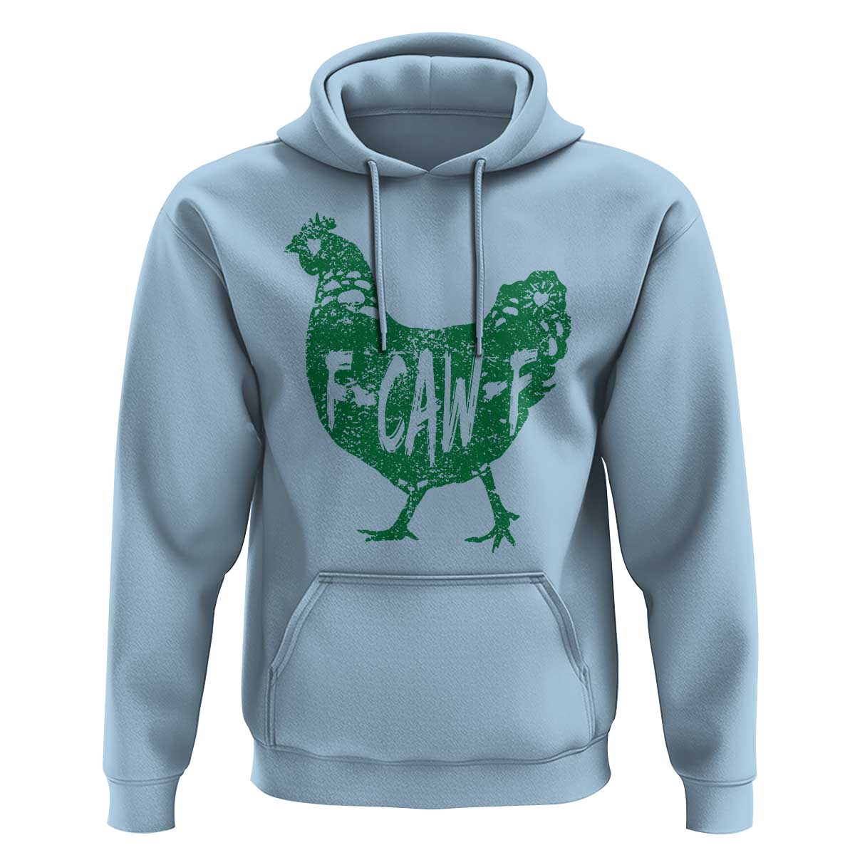 F Caw F Lucky Chicken Hoodie Funny St Patricks Day