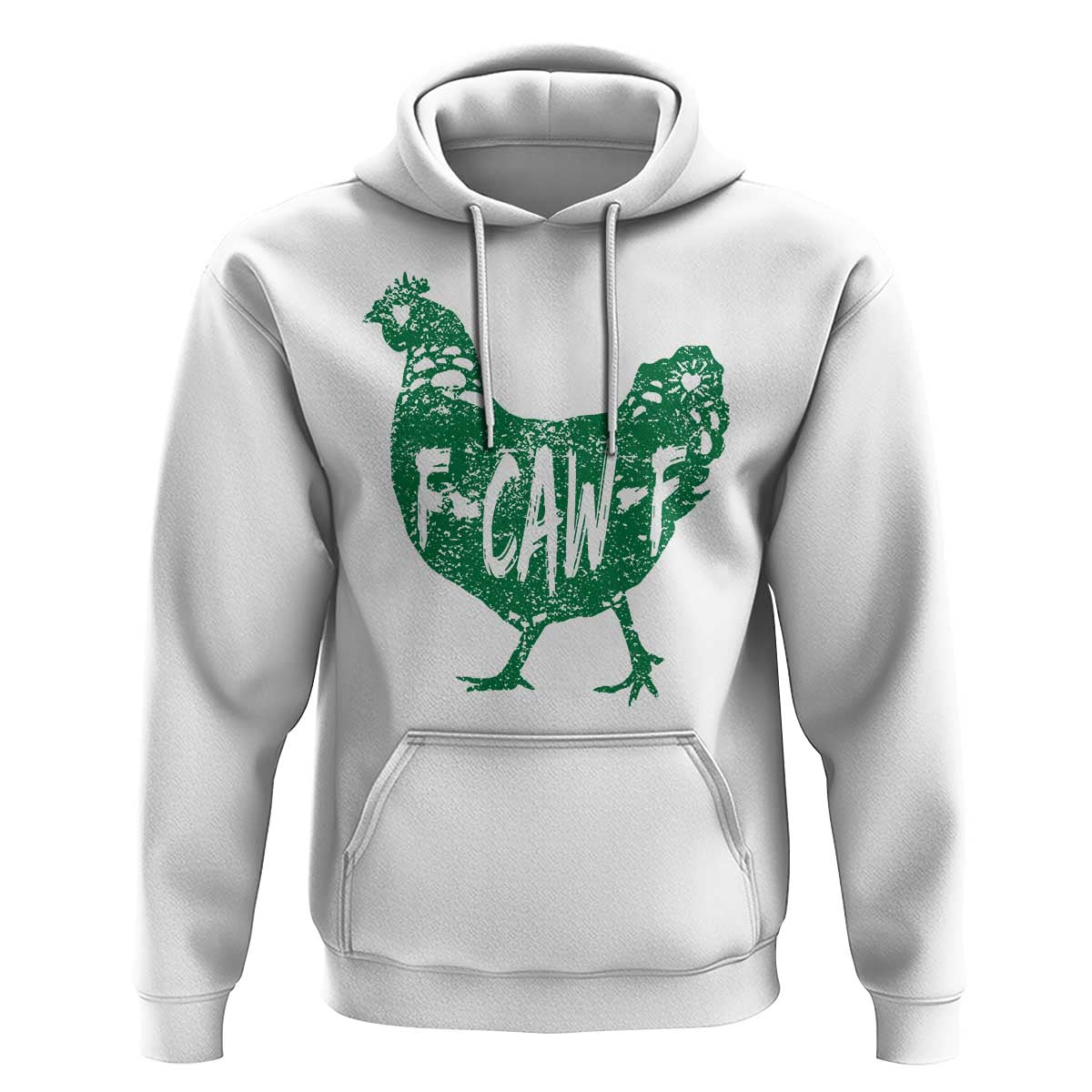 F Caw F Lucky Chicken Hoodie Funny St Patricks Day
