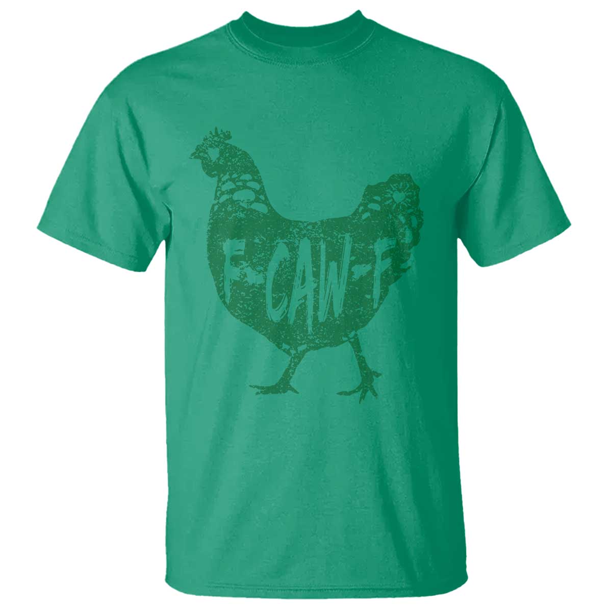 F Caw F Lucky Chicken T Shirt Funny St Patricks Day