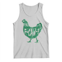 F Caw F Lucky Chicken Tank Top Funny St Patricks Day