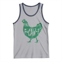 F Caw F Lucky Chicken Tank Top Funny St Patricks Day