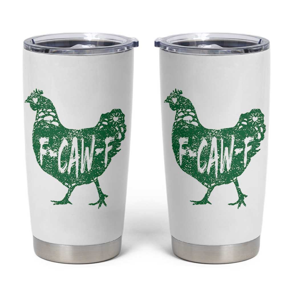 F Caw F Lucky Chicken Tumbler Cup Funny St Patricks Day