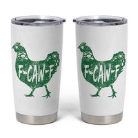 F Caw F Lucky Chicken Tumbler Cup Funny St Patricks Day
