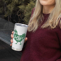 F Caw F Lucky Chicken Tumbler Cup Funny St Patricks Day