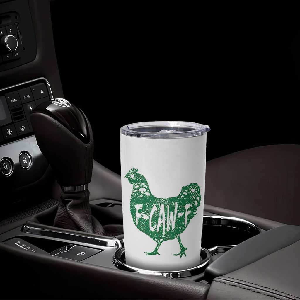 F Caw F Lucky Chicken Tumbler Cup Funny St Patricks Day