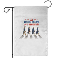 1776 National Champs Garden Flag Funny Founding Father Roading Parody 4th of July