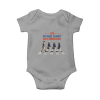 1776 National Champs Baby Onesie Funny Founding Father Roading Parody 4th of July