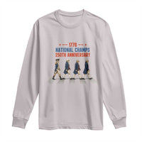 1776 National Champs Long Sleeve Shirt Funny Founding Father Roading Parody 4th of July