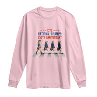 1776 National Champs Long Sleeve Shirt Funny Founding Father Roading Parody 4th of July