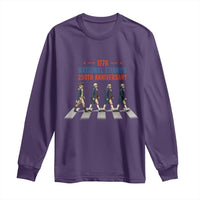 1776 National Champs Long Sleeve Shirt Funny Founding Father Roading Parody 4th of July