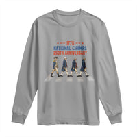 1776 National Champs Long Sleeve Shirt Funny Founding Father Roading Parody 4th of July