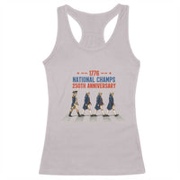 1776 National Champs Racerback Tank Top Funny Founding Father Roading Parody 4th of July