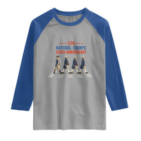 1776 National Champs Raglan Shirt Funny Founding Father Roading Parody 4th of July