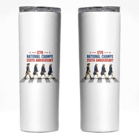 1776 National Champs Skinny Tumbler Funny Founding Father Roading Parody 4th of July