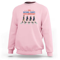 1776 National Champs Sweatshirt Funny Founding Father Roading Parody 4th of July