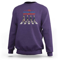 1776 National Champs Sweatshirt Funny Founding Father Roading Parody 4th of July