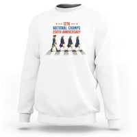 1776 National Champs Sweatshirt Funny Founding Father Roading Parody 4th of July