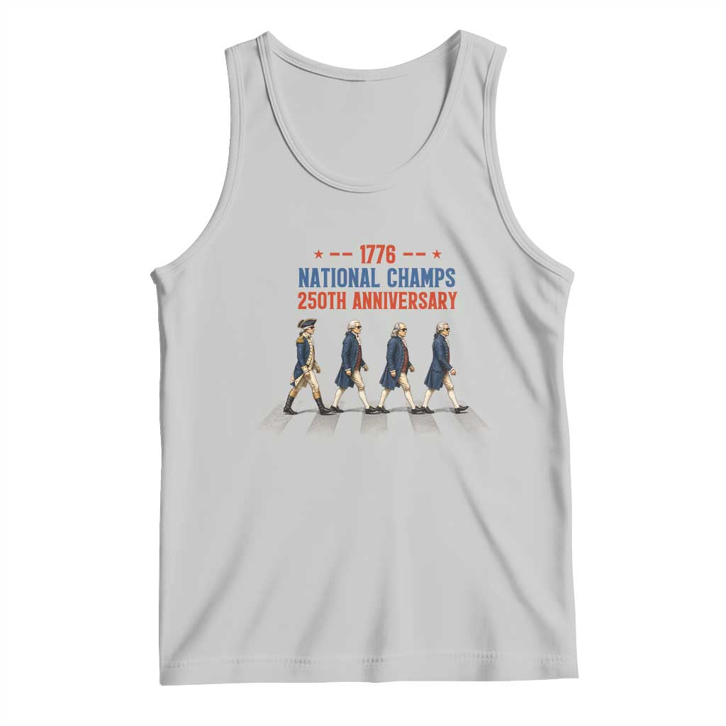 1776 National Champs Tank Top Funny Founding Father Roading Parody 4th of July