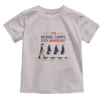 1776 National Champs Toddler T Shirt Funny Founding Father Roading Parody 4th of July