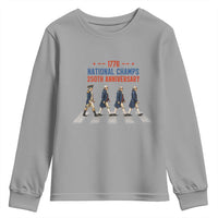 1776 National Champs Youth Sweatshirt Funny Founding Father Roading Parody 4th of July