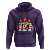 1776 National Champs Hoodie Patriotic Founding Fathers Basketball Undefeated America