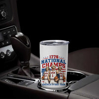 1776 National Champs Tumbler Cup Patriotic Founding Fathers Basketball Undefeated America