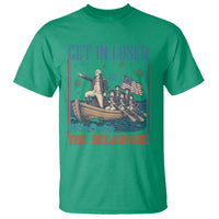 Get In Loser We're Crossing The Delaware Meme T Shirt Patriotic American History Independence Day