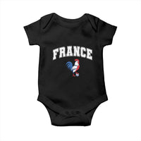 France Flag Gallic Rooster French National Pride Baby Onesie