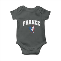 France Flag Gallic Rooster French National Pride Baby Onesie