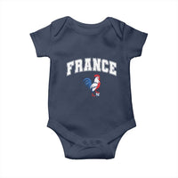 France Flag Gallic Rooster French National Pride Baby Onesie