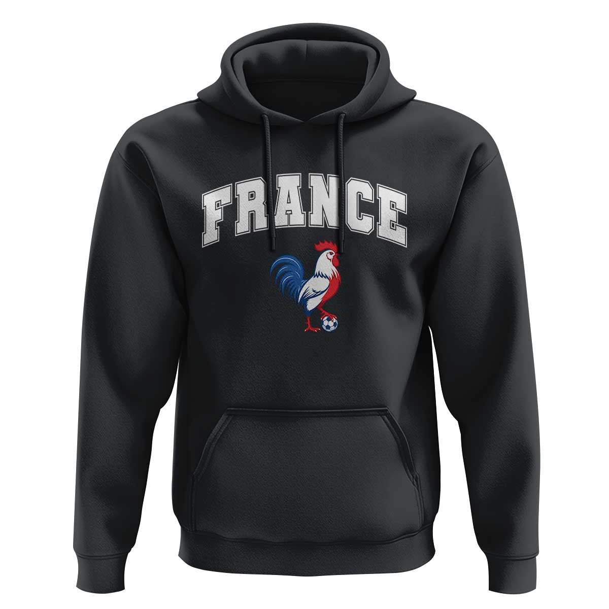 France Flag Gallic Rooster French National Pride Hoodie