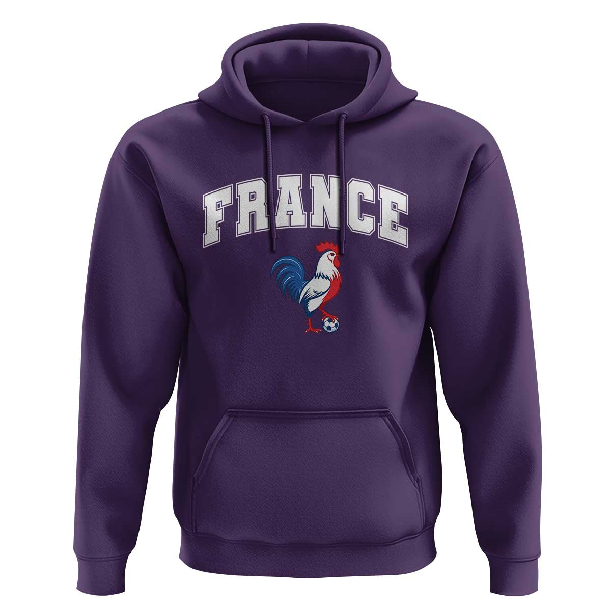 France Flag Gallic Rooster French National Pride Hoodie