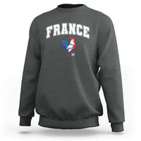 France Flag Gallic Rooster French National Pride Sweatshirt