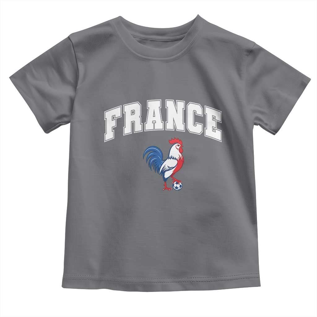 France Flag Gallic Rooster French National Pride Toddler T Shirt