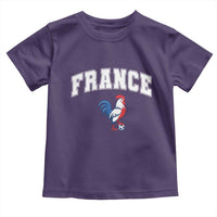France Flag Gallic Rooster French National Pride Toddler T Shirt