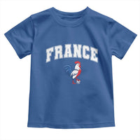 France Flag Gallic Rooster French National Pride Toddler T Shirt