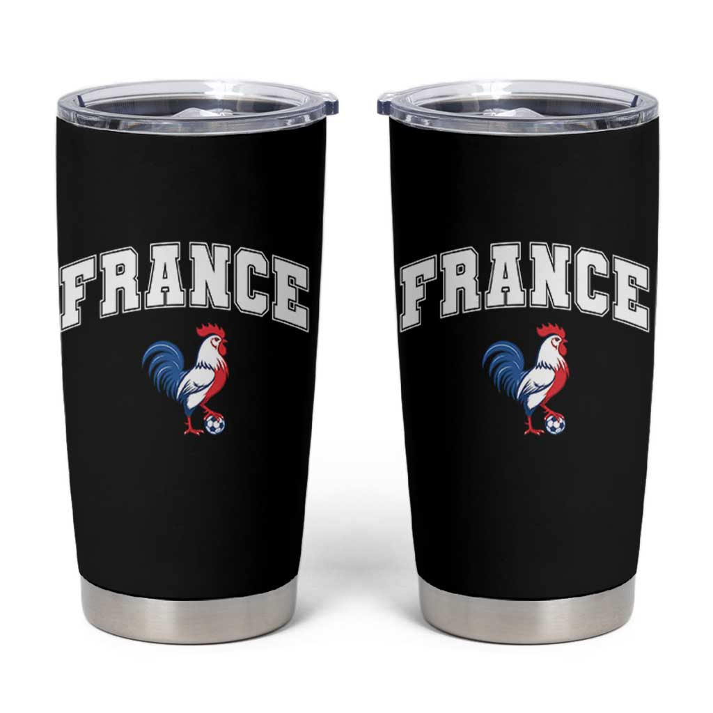 France Flag Gallic Rooster French National Pride Tumbler Cup