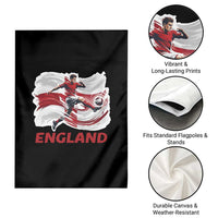 England Soccer Fan English Flag Garden Flag