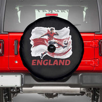 England Soccer Fan English Flag Spare Tire Cover