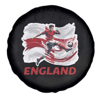 England Soccer Fan English Flag Spare Tire Cover